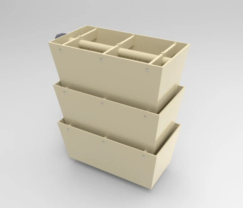 Filtru bakki shower (trickle) - TRICKEL TOWER TF60 [1]