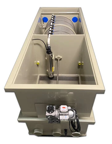 Filtru cu tambur MPF Makoi PondFiltration Biodrum 200 pentru Iazuri Koi [1]