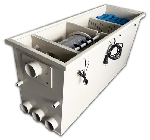 Filtre Iazuri - Filtru cu tambur Ilex Biodrum 25 XL cu camera saltele pentru Iazuri
