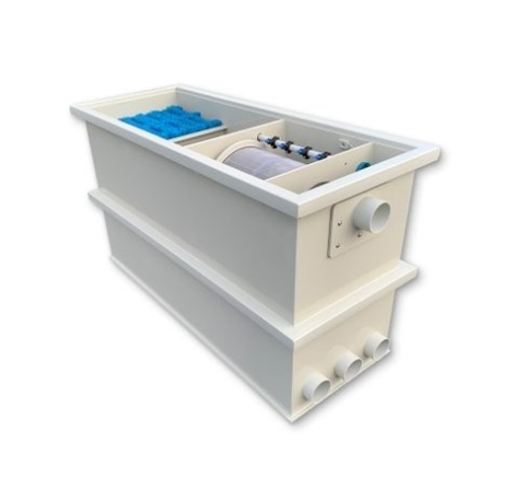 Filtru cu tambur MPF Biodrum 50 cu camera saltele pentru Iazuri Koi [6]