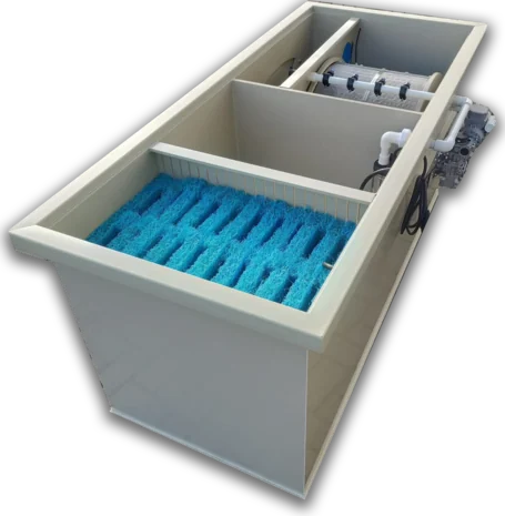 Titlul Imaginii Principale: Filtru cu tambur MPF Biodrum 80 cu camera saltele pentru Iazuri Koi [1]