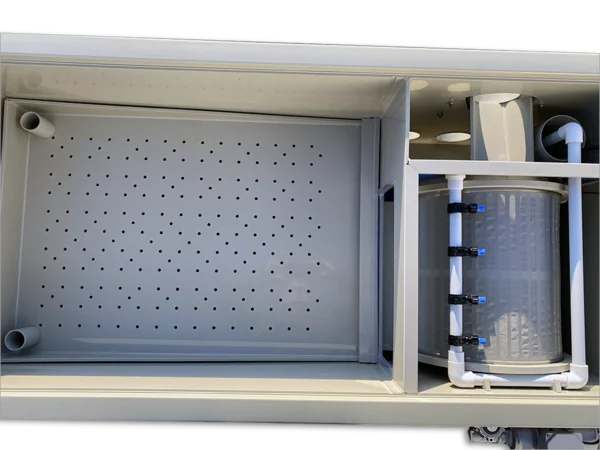 Filtru cu tambur si dus biologic MPF Biodrum Gravity Trickle 30 pentru Iazuri Koi [3]