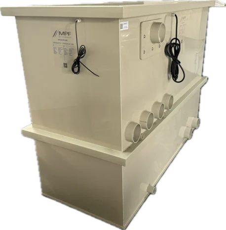 Filtru cu tambur si dus biologic MPF Biodrum Gravity Trickle 50 pentru Iazuri Koi [3]