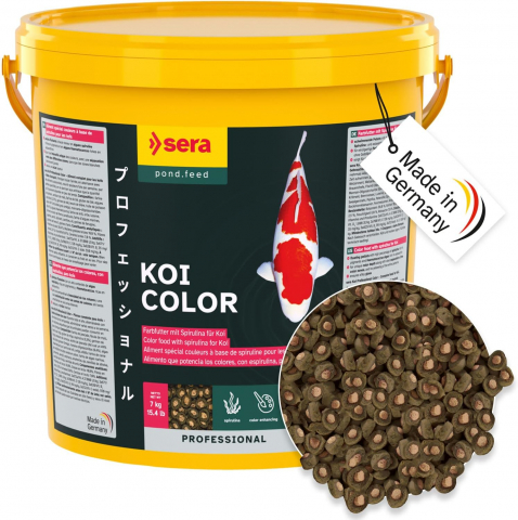 Hrana Koi & Alte Specii - Mancare pesti Premium Sera Koi Spirulina Color
