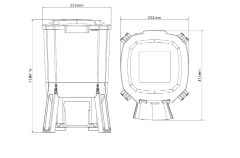 Hranitor automat solar 6L [2]
