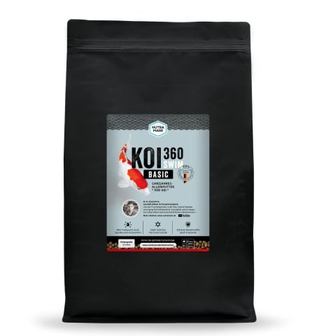 Hrana Koi & Alte Specii - Mancare koi Nutramare Koi360 BASIC SWIM (flotabil) (4.5 mm) - 4.5 kg