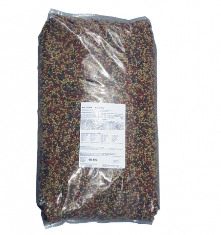 Hrana Koi & Alte Specii - Mancare koi Basic Mix 15 kg 6 mm plutitoare