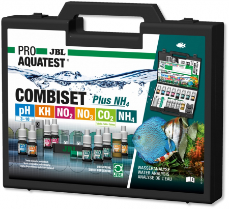 Tratamente si Testare Apa - Trusa testare apa JBL PRO AQUATEST Combi Set Plus NH4
