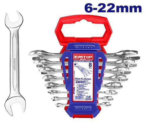 EMTOP SET 8 CHEI FIXE 6-22 mm EDES10801 [1]