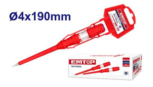 EMTOP TESTER ELECTRICIAN 3 x 140 mm ETPL14001 [1]