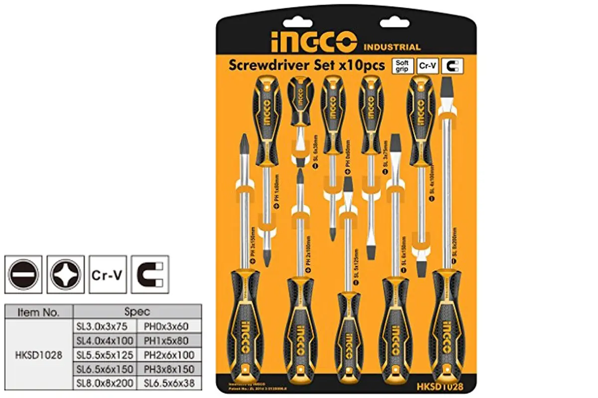 INGCO SET 10 SURUBELNITE HKSD1028 [2]