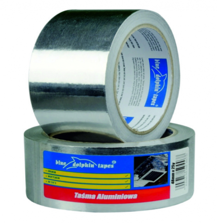 Adezivi /  benzi adezive - BANDA  ALUMINIU 48 mm x 25 m
