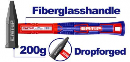 Ciocane - EMTOP CIOCAN COADA FIBRA 200 gr EHAMMH0200