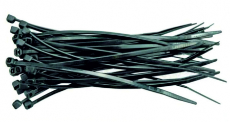 Coliere metal / plastic - COLIER PLASTIC 2.5 x 150 mm NEGRU 100 buc
