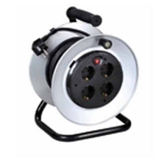 PRELUNGITOARE CU TAMBUR - DERULATOR CABLU TAMBUR METAL 20 m (3*1.5 mm)