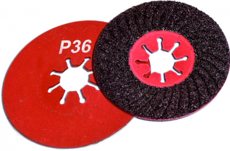 Accesorii polizare, slefuire, rindeluire si polishat - DISC GLAZURAT 125 x 22 mm P24