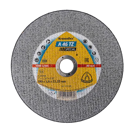 Discuri abrazive - DISC KLINGSPOR A46S-180X1.6X22.2-T41