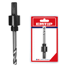 Burghie si seturi burghie pentru metal - EMTOP BURGHIU HSS CU ADAPTOR PT FREZA 3/8 EHSA04