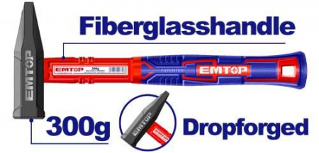 Ciocane - EMTOP CIOCAN COADA FIBRA 300 gr EHAMM0300