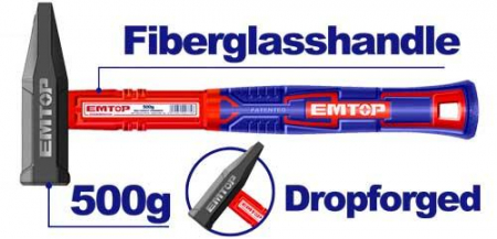 Ciocane - EMTOP CIOCAN COADA FIBRA 500 gr EHAMMH0500