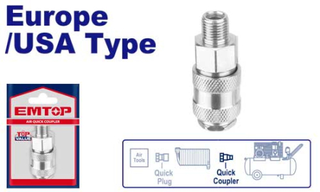 Compresoare, scule pneumatice si accesorii - EMTOP CUPLA RAPIDA, EMQP0950