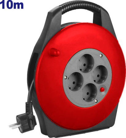 PRELUNGITOARE CU TAMBUR - EMTOP DERULATOR 10M, EMEJ8375