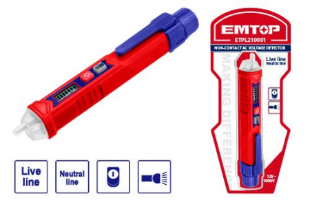Scule pentru electrice - EMTOP DETECTOR FIRE INTRERUPTE ETPL210001