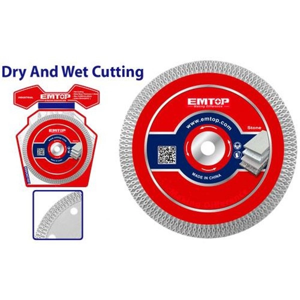 Discuri diamantate - EMTOP DISC DIAMANT GRANIT 125 mm ECDDCH81251