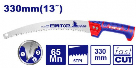 Bomfaiere / Fierastraie - EMTOP FIERASTRAU CURBAT 330 mm EHASP3301