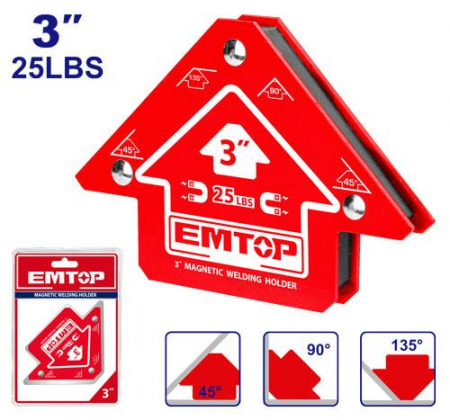 Accesorii aparate de sudura - EMTOP MAGNET SUDURA 3" EMWH25032
