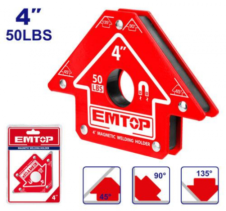 Accesorii aparate de sudura - EMTOP MAGNET SUDURA 4" EMWH50042