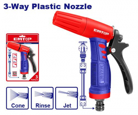 CASA SI GRADINA - EMTOP PISTOL APA 3 FUNCTII ESNE10301