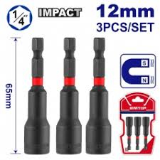 Seturi si accesorii pentru insurubat - EMTOP SET 3 CHEI TUBULARE 12 mm EMNS1232