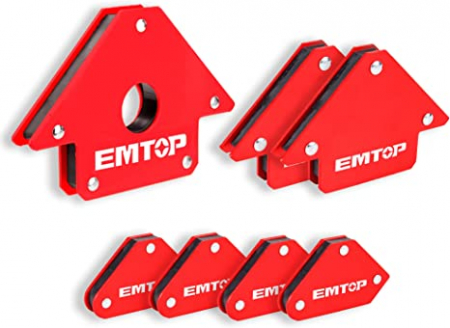 Accesorii aparate de sudura - EMTOP SET 7 MAGNETI SUDURA EMWH7002