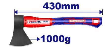 Topoare - EMTOP TOPOR 1 kg EHAMAX1000 COD NC 82.01.40.00.00