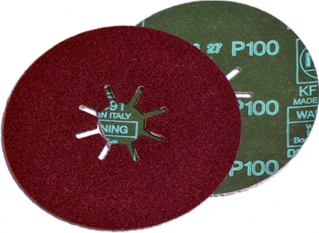 Accesorii polizare, slefuire, rindeluire si polishat - FIBER DISC SMIRGHEL 125 mm # 40