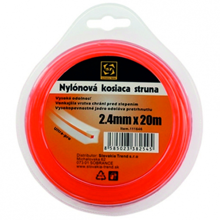 Accesorii motocoasa - FIR ROTUND TRIMER 2.4 x 15 m