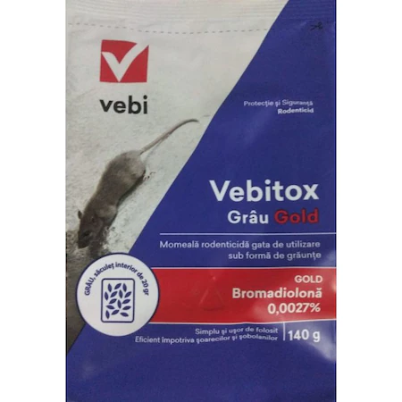 Momeala / Capcane Soareci - GRANULA TOXIRAT   ALBASTRA 150 g