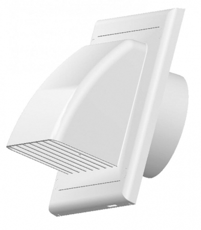 Usi de vizitare si grile aerisire - GRILA VENTILATIE CU PROTECTIE 100 mm  KO 100-30