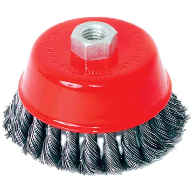 Perii sarma - PERIE CUPA DIN SIRMA CU TOROANE 65 mm