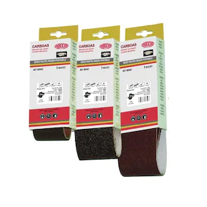 Accesorii polizare, slefuire, rindeluire si polishat - SET 3 BENZI SMIRGHEL 75 x 533 #40