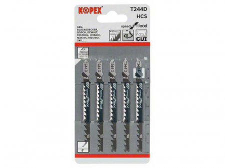 Accesorii fierastrau pendular - SET 5 PANZE FIERASTRAU PENDULAR T244 D