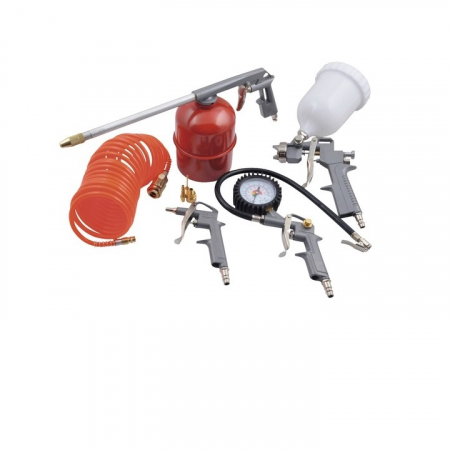 Compresoare, scule pneumatice si accesorii - SET 5 PIESE PISTOL VOPSIT