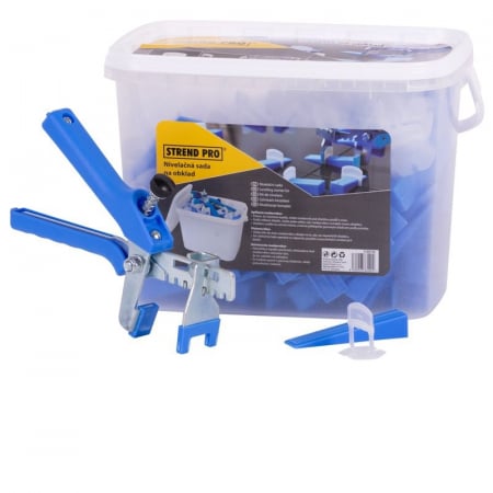 Masini, aparate de taiat gresie si faianta / accesorii - SET GALEATA CLIPS 1 mm SI CLESTE