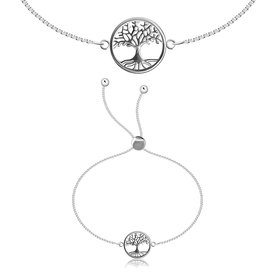 Brăţară din argint 925 - Copacul Vietii - reglabila [1]