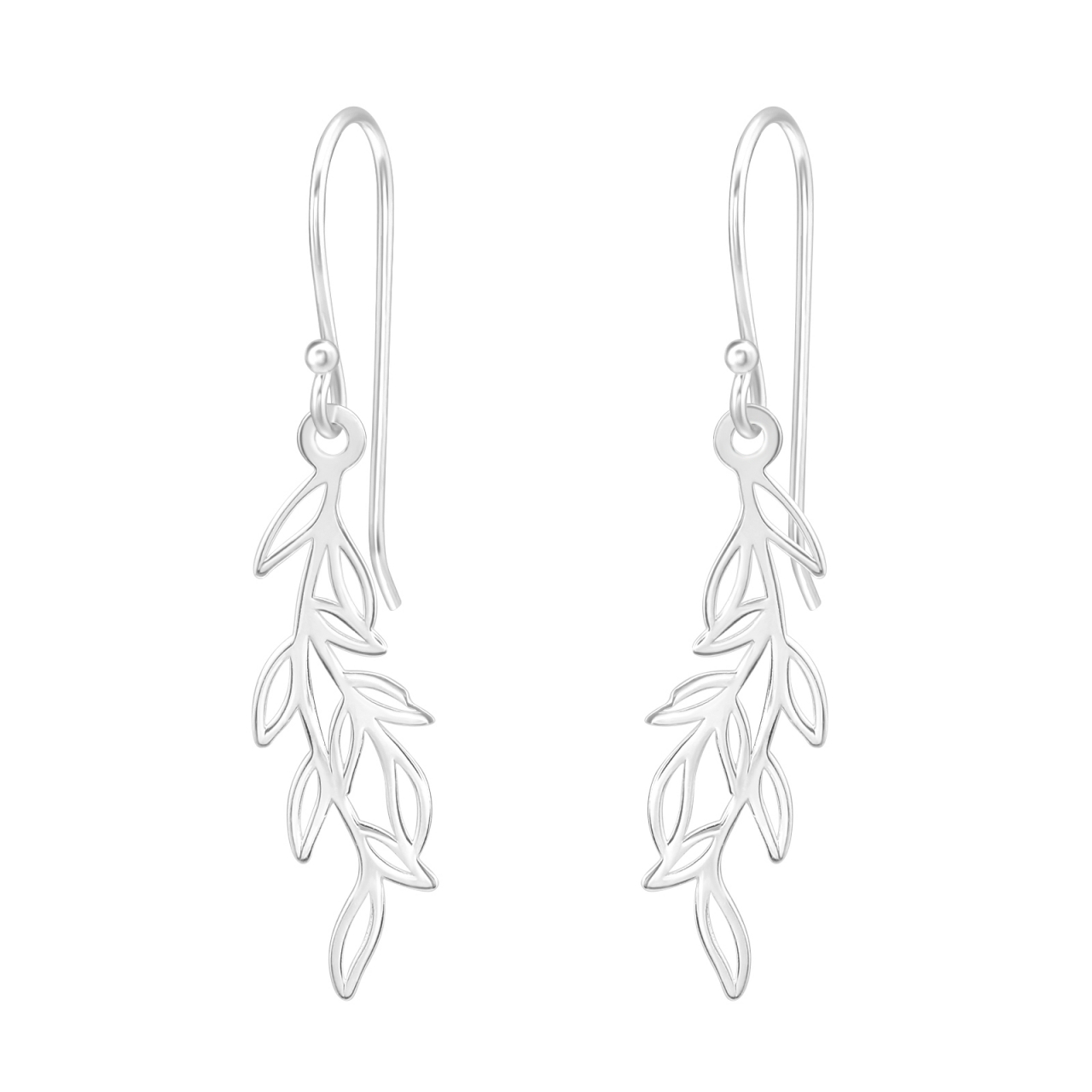 Cercei AG925 frunze agatate [1]