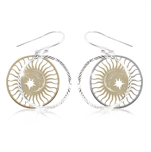 Set de Bijuterii Astral din Argint 925 - Colier și Cercei [5]