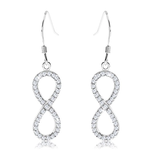 Set Elegant din Argint 925 Infinit – Colier și Cercei cu Zirconii [2]