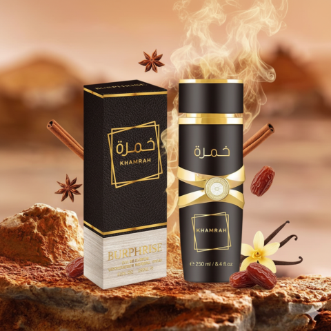 Apă de parfum - Body mist KHAMRAH by Lattafa, 250ml - [1]