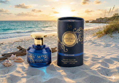 Merry Christmas !!! - Apa de Parfum Vintage Deep Blue 100ML – Eleganță Atemporală și Prospețime Marină